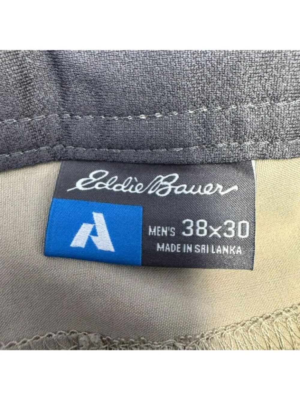 Eddie Bauer First Ascent Guide Pro Pants Mens Size 38x30 Khaki Outdoor Hiking